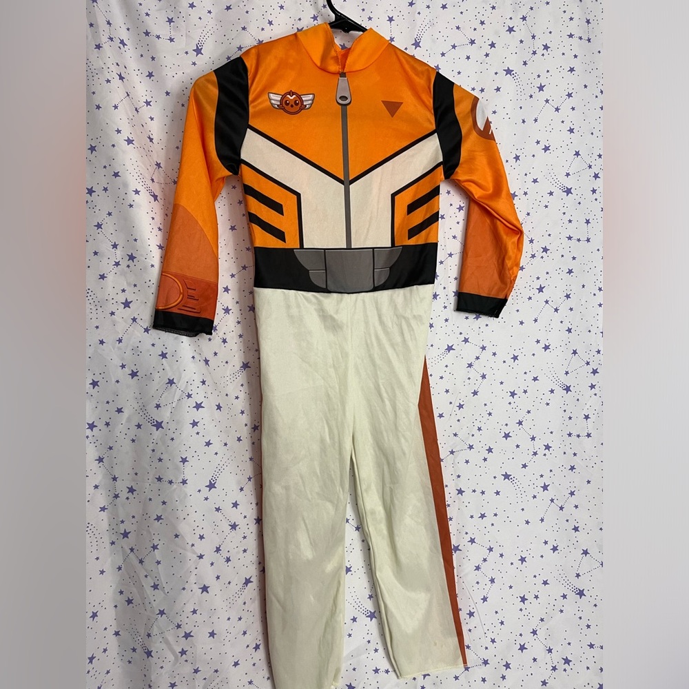 ✨3✨  Kids costume Top Wing Orange 3t-4t - Picture 4 of 6